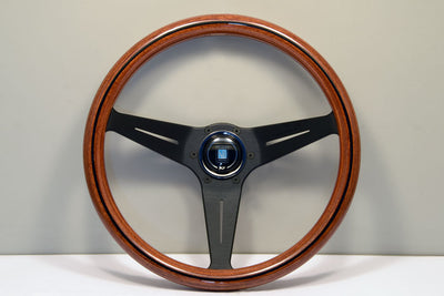 Nardi Classic Wood Deep Corn 350mm Black Spoke Mahogany