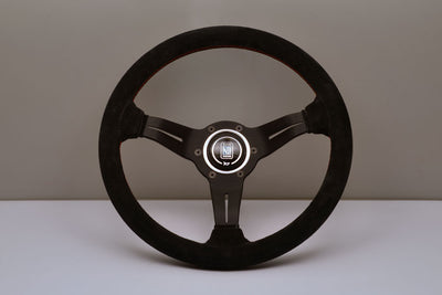 Nardi Sport Rally (Deep Corn) 330mm Black Spoke Black Suede