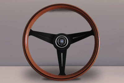 Nardi Classic Wood 390mm Black Spoke Mahogany