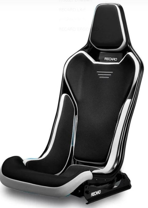 Recaro RCS Ergonomic Seat - Black/Black Glass Mesh (3 Point Belt)