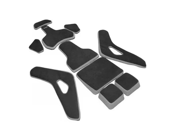 Recaro Podium Pad Kit Medium / Right Seat - Perlon Velour Blk
