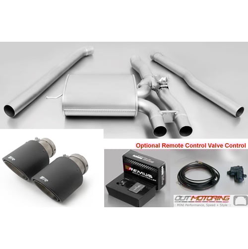 Remus 24+ Mini Cooper S (F66) Sport Exhaust Centered