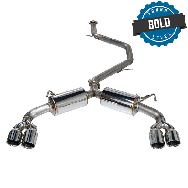 Remark 22+ Lexus IS500 Quad SS Double Wall Tips (Muffler Version)
