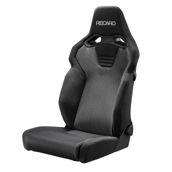 RECARO SR-C BK Brilliant Mesh - Silver - Black (Heated, A-R Structure) (JP)