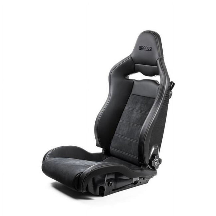 Sparco Seat SPX Special Edition Black/Grey w/ Matte Carbon Shell - Right