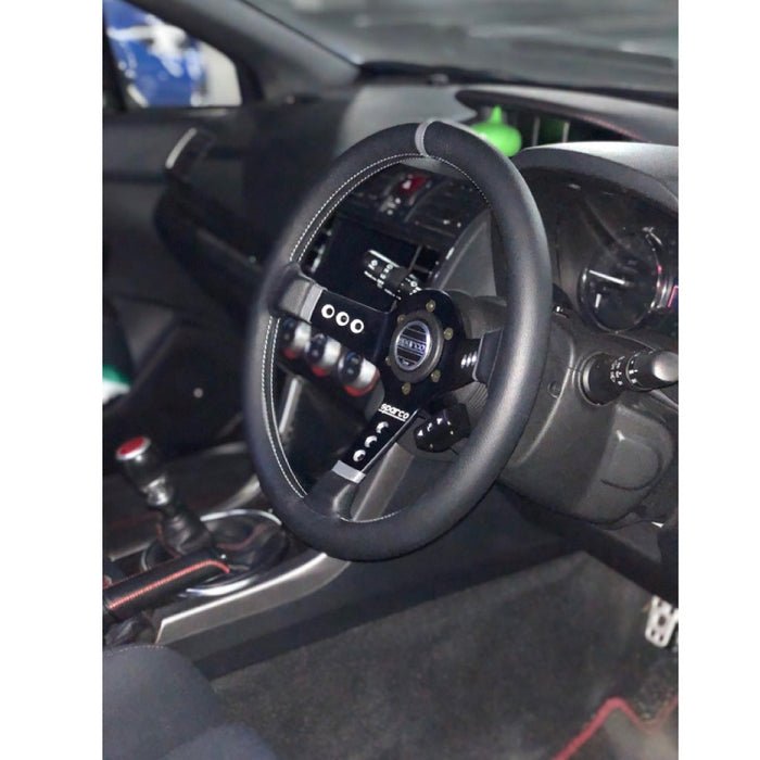 Sparco Steering Wheel L777 Leather Black