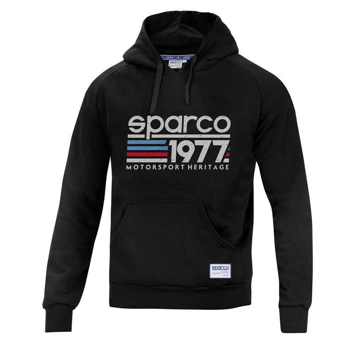 Sparco Hoodie 1977 MED Black