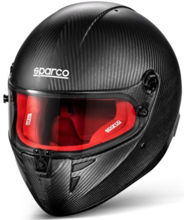 Sparco Stealth RF Helmet - Extra Large - Carbon/Red