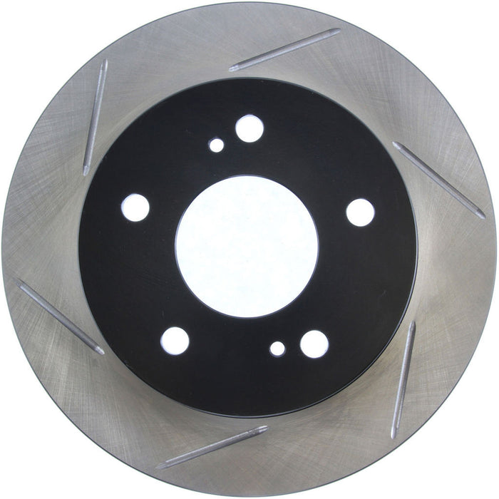 StopTech 94-98 Nissan 240SX Slotted & Drilled Cryo Brake Rotor - Rear Left