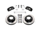 Wilwood 15-21 Toyota 4Runner Aero6-DM Black Front Brake Kit - Slotted