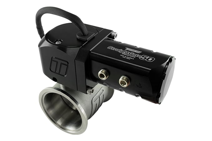 Turbosmart eSG50 24V Electronic Straight Gate - Black