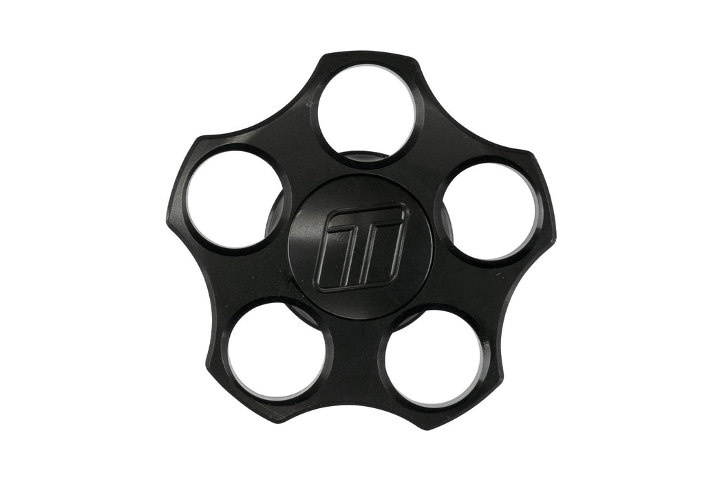 Turbosmart -6AN Centre Black Oil Cap