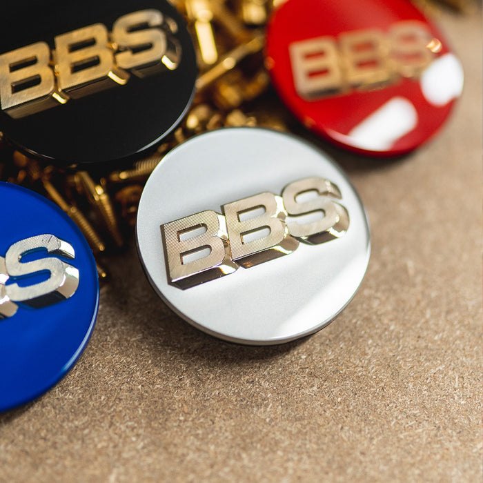 BBS Center Cap 70.6mm Black/Platinum - 3D