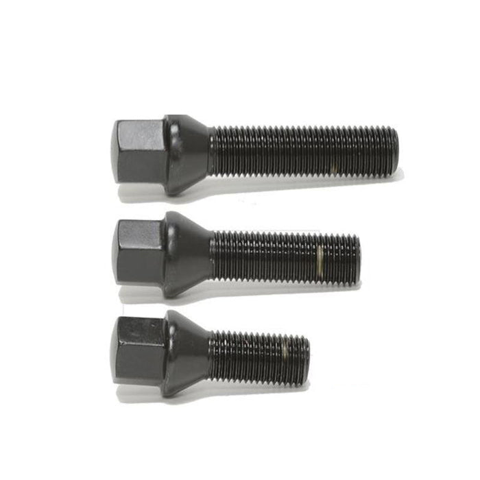 Wheel Mate Mevius Lug Bolt Set of 20 - Black 14x1.50 27mm Cone 60 DEG TAP