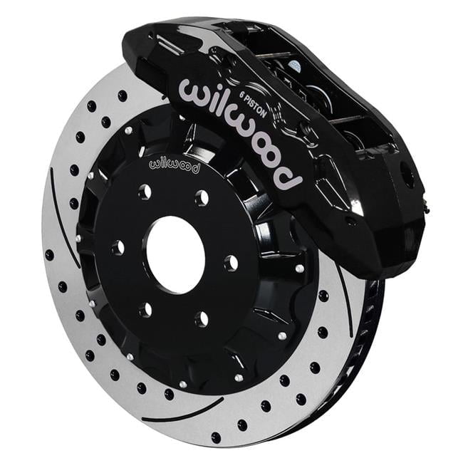 Wilwood TX6R Front Kit 16.00in Black 99-18 GM Truck/SUV 1500