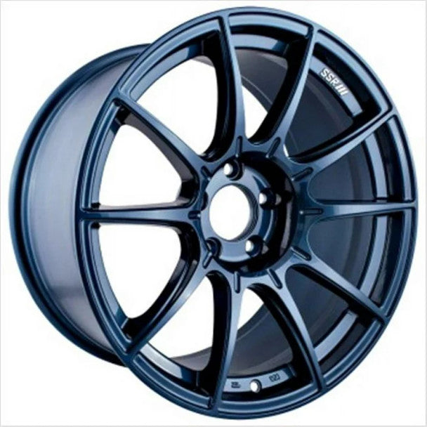 SSR GTX01 19x9.5 5x120 38mm Offset Blue Gunmetal Wheel (S/O, No Cancellations)