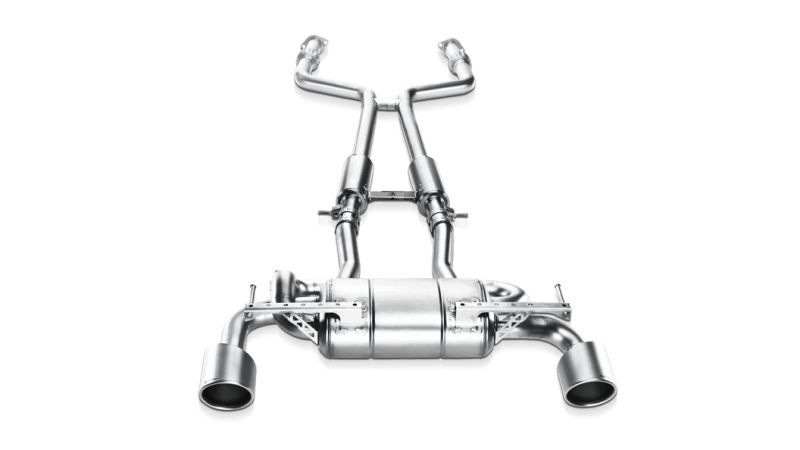 Akrapovic 09-17 Nissan 370Z Evolution Line Cat Back (SS) w/ Carbon Tips
