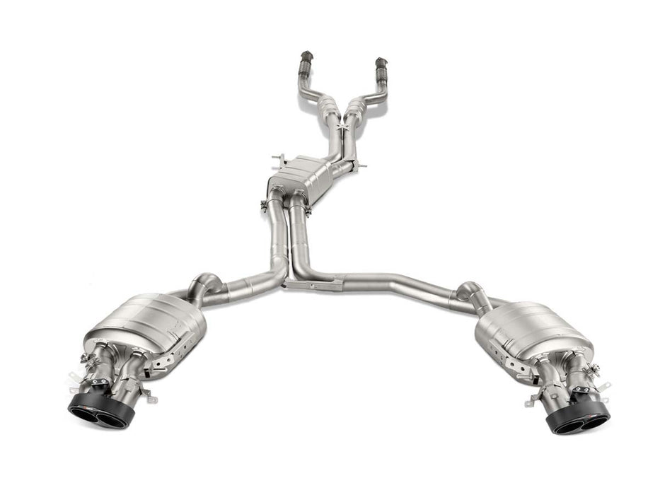 Akrapovic 14-17 Audi RS7 Sportback (C7) Replacement Muffler - Left (for S-AU/TI/4H)