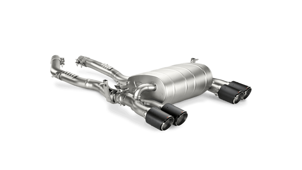 Akrapovic 14-17 BMW M3 (F80) Slip-On Line (Titanium) w/ Carbon Tips