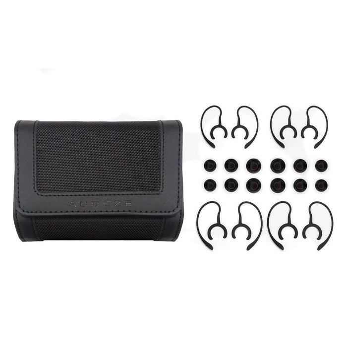 Akrapovic Leather Headphones Case - Black