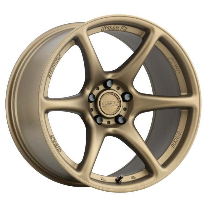 Kansei K11B Tandem 17x9in / 5X100 BP / 22mm Offset / 73.1mm Bore - Textured Bronze