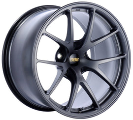 BBS RI-A 18x9 5x114.3 ET50 82mm PFS Required Matte Graphite Wheel
