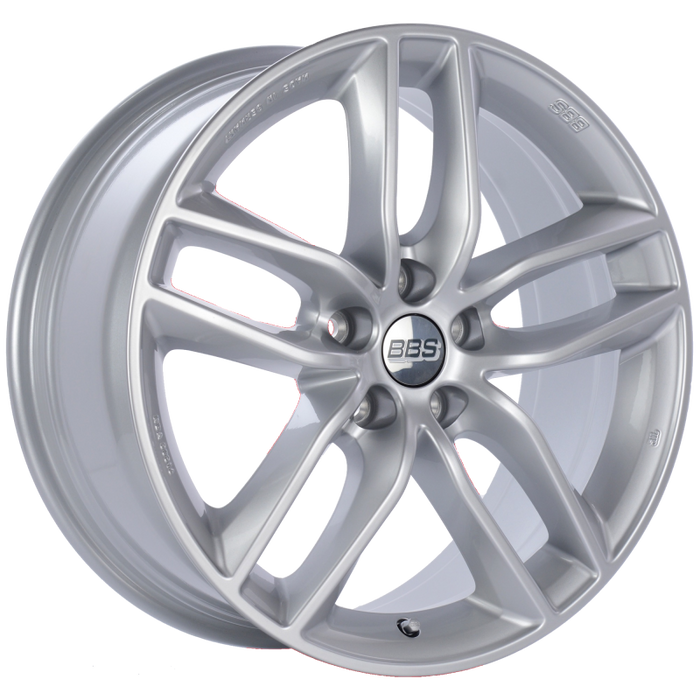 BBS SX 17x7.5 5x120 ET37 Sport Silver Wheel -72.5mm