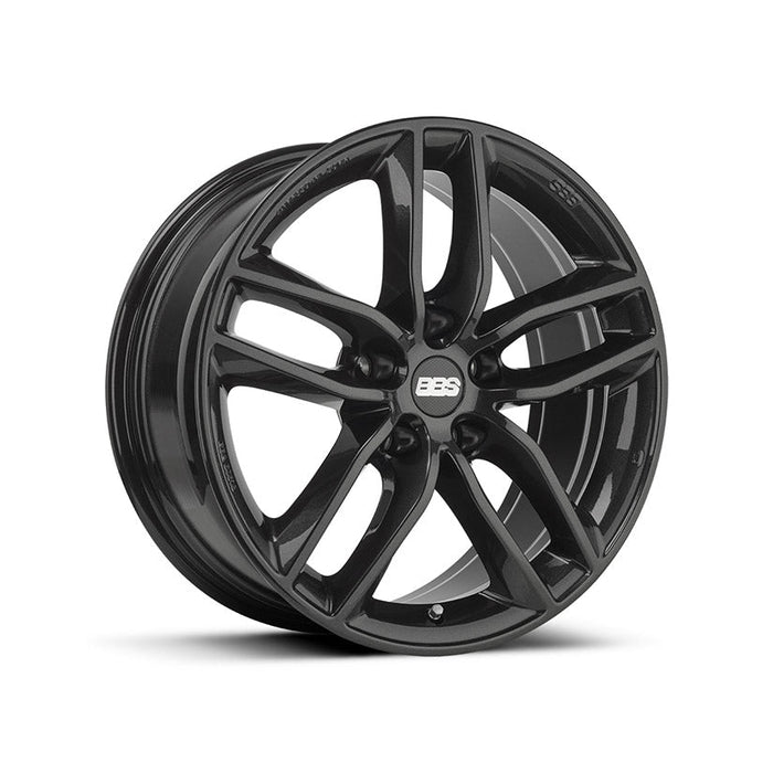 BBS SX 17x7.5 5x120 ET49 Crystal Black Wheel -72.5mm