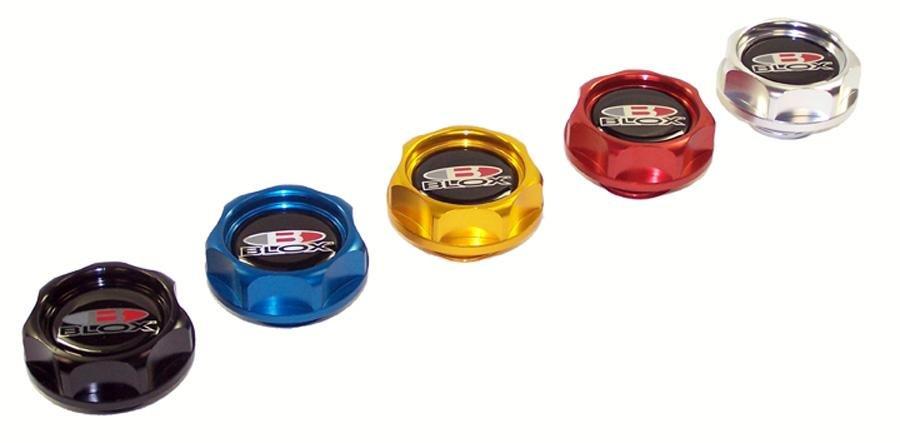 BLOX Racing Billet Honda Oil Cap - Black