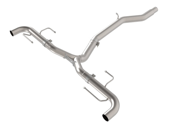aFe MACH Force-Xp 3in to 2-1/2in Stainless Axle-Back Exhaust System Alfa Romeo Stelvio 17-26 L4-2.0L