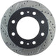 StopTech 01-09 Chevrolet Silverado 2500HD 3500 Front Right Slotted & Drilled Rotor