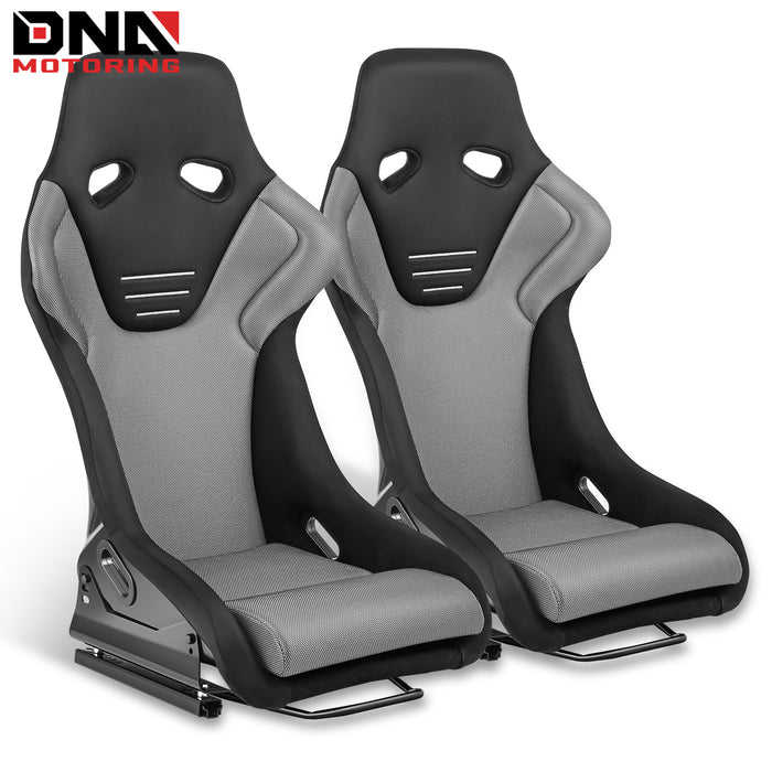 Recaro RS-G Motorsport Seat - Black Kamui/Silver Glass Mesh (4/5/6 Point Belt)
