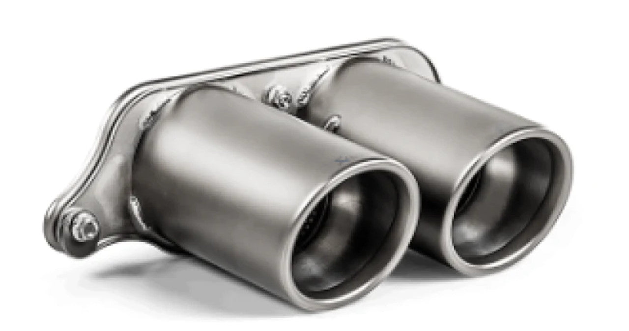 Akrapovic 14-15 Porsche 911 Turbo/Turbo S (991) Replacement Tail Pipe - Left (Titanium)