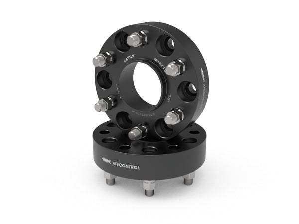 aFe CONTROL Wheel Spacers Chevrolet 1500 19-25 6x5.5mm CB 78.1mm 1-1/2 IN Thickness