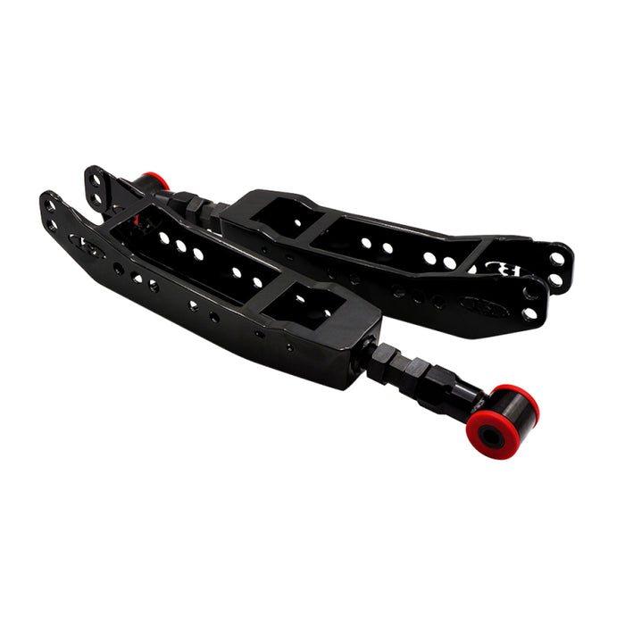BLOX Racing Rear Lower Control Arms - Black (2013+ Subaru BRZ/Toyota 86 / 2008-2023 Subaru WRX/STI)