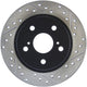 StopTech SportStop 10-13 Scion tC Slotted & Drilled Left Rear Rotor