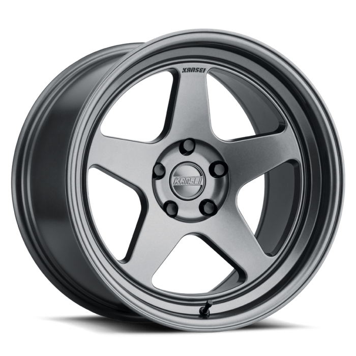 Kansei K12G KNP 17x8in / 5x114.3 BP / 35mm Offset / 73.1mm Bore - Gunmetal