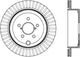 StopTech Power Slot 13 Scion FR-S / 13 Subaru BRZ Rear Left Cryo Slotted Rotor