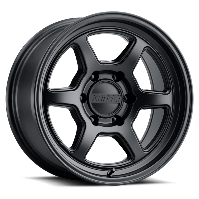 Kansei K14MB Roku 17x8.5in / 6x139.7 BP / -10mm Offset / 106.1mm Bore - Matte Black