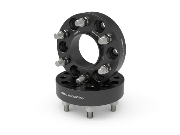 aFe CONTROL Wheel Spacers Ford F-150 21-25 6x135mm CB 87.1mm 1-1/2 IN Thickness