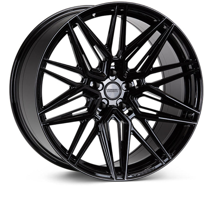 Vossen HF-7 21x10.5 / 5x114.3 / ET40 / Deep Face / 64.1 - Silver Polished Wheel
