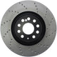 StopTech Drilled Sport Brake Rotor