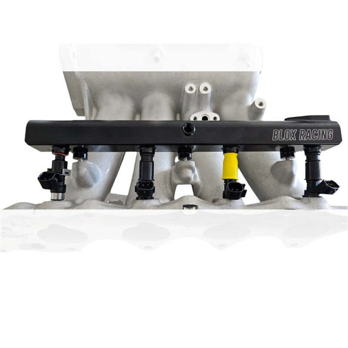 BLOX Racing Honda B-Series Xtreme Aluminum Fuel Rail - Black