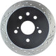 StopTech 06-10 Lexus IS 250/IS 300/IS 350 SportStop Slotted & Drilled Left Rear Rotor
