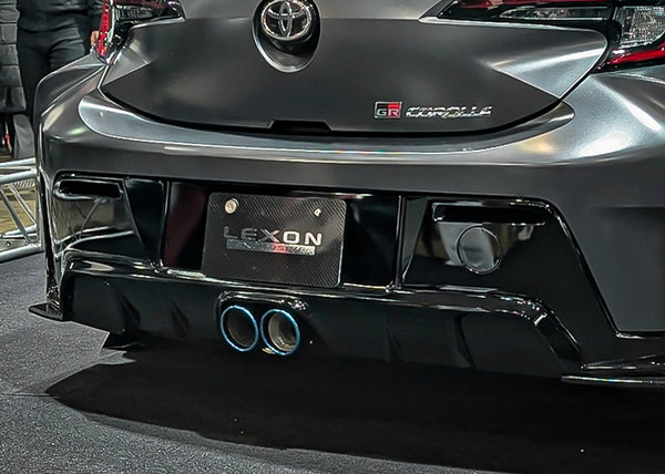 LEXON - Rear Diffuser Panel Muffler Cover - Toyota GR Corolla (2023+)