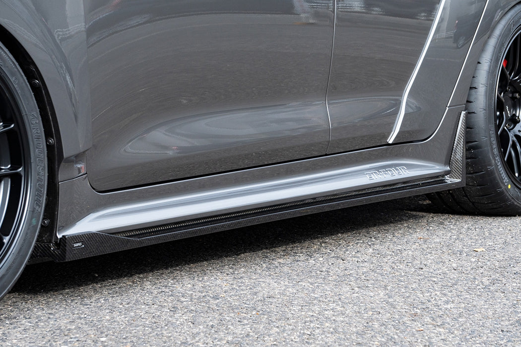 SARD GR Corolla GT1 Side Skirts L+R (FRP/Carbon)