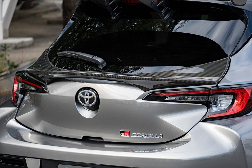 SARD GR Corolla GT1 Rear Gate Spoiler (FRP/Carbon)