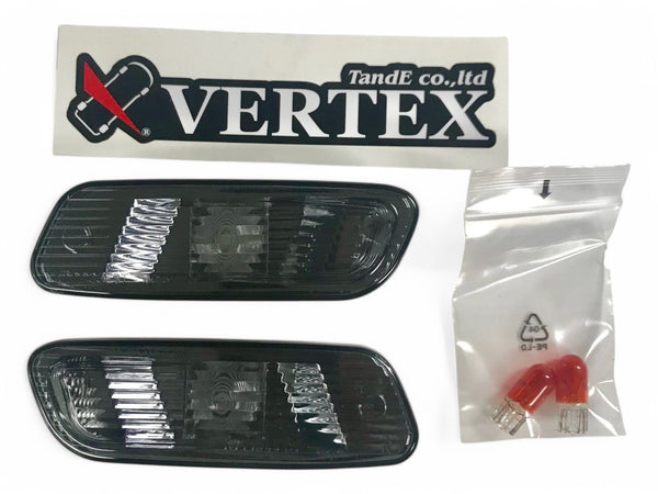 Vertex Side Winker Lights (Smoked) for 1991-2000 Lexus JZZ30 SC