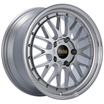 BBS LM 17x7.5 5x114.3 ET38 Silver Center 82 mm PFS/ Clip Required