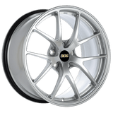 BBS RI-D 20x10.5 5x112 ET15, 82mm Diamond Silver Wheel PFS/Clip Required